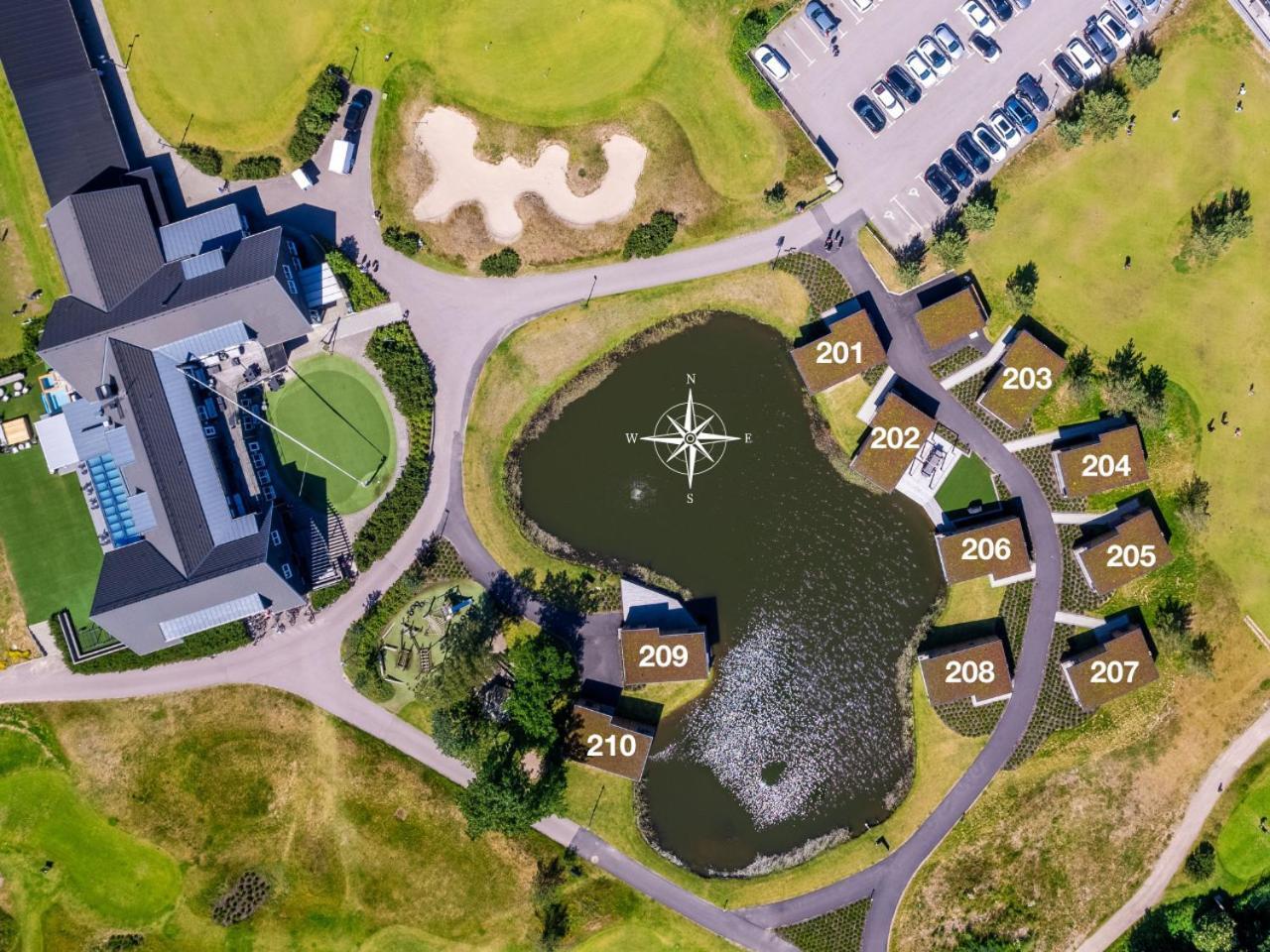 Halmstad Golfarena Hotell & Laegenheter Strandlida Exterior foto